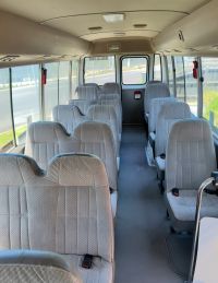 Interior of Mini Bus